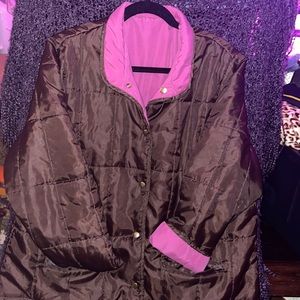 Reversible Woman’s 2XL-4XL Winter Coat.